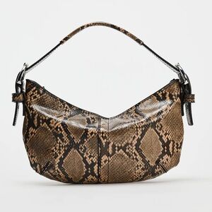 Zara Snakeskin Patterned Women's Bag
